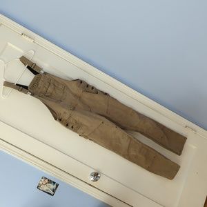 Dovetail Workwear Limited Edition Freshley Overalls in Natural Canvas size 8-30